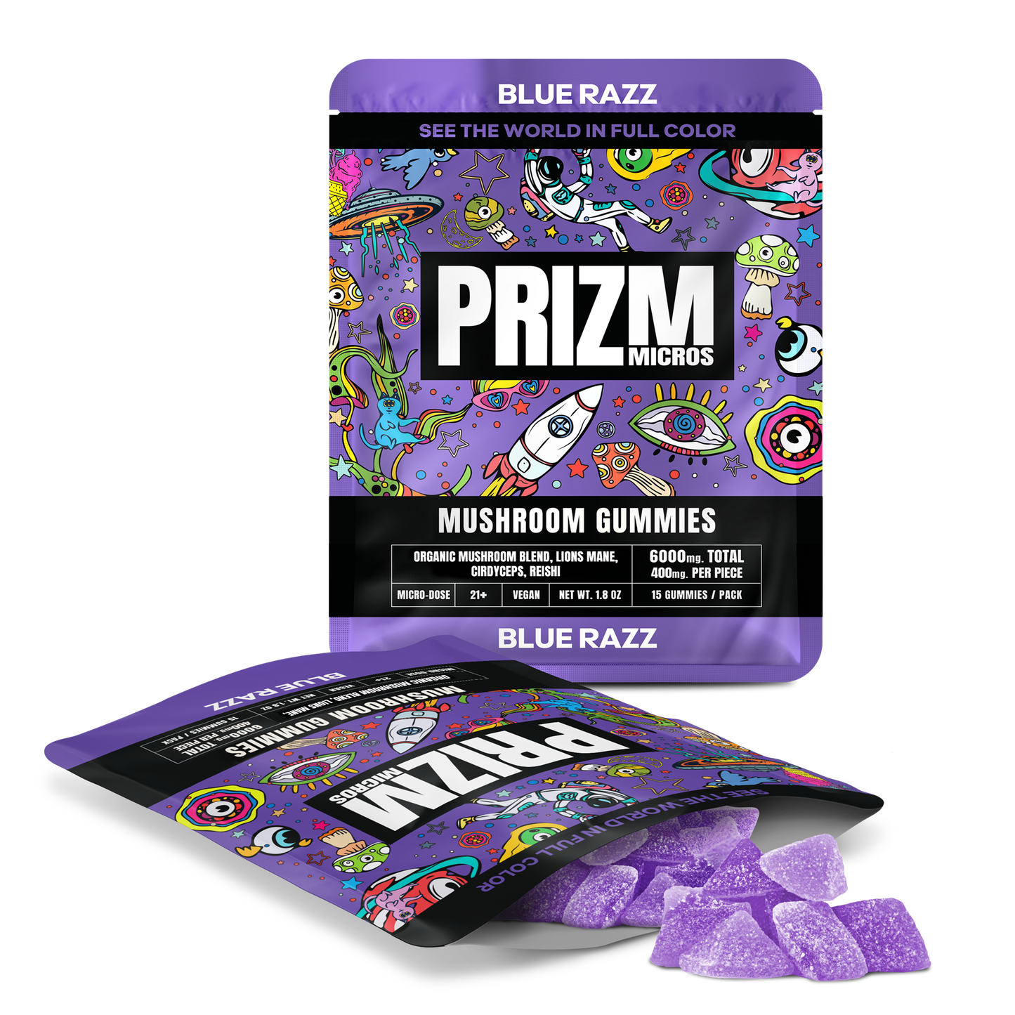 Blue Razz Gummies