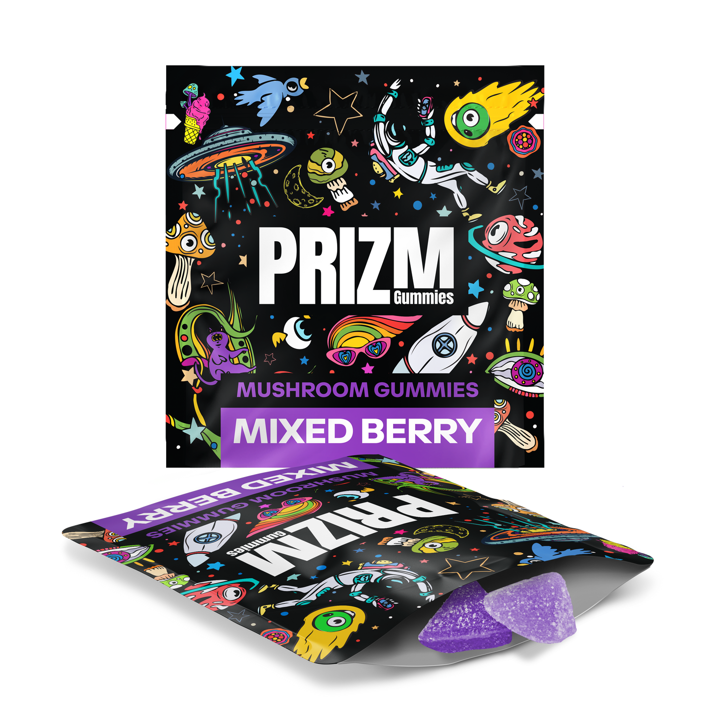 2 Pc. Mixed Berry Gummies